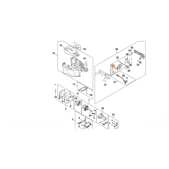 STIHL  Zestaw elementów mocujących FA01 007 1320